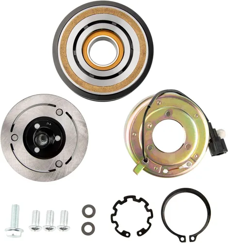 Vista 8 de 58544 Kit de embrague de compresor A/C de repuesto para Rogue 2008-2014 Rogue Select 2014-2014, kit de embrague de compresor de CA bobina de polea
