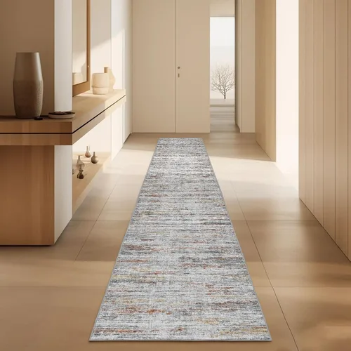 Vista 72 de Alfombra de pasillo lavables de 2 x 5, moderna alfombra abstracta para corredor, alfombra de pasillo de cocina ultrafina con respaldo