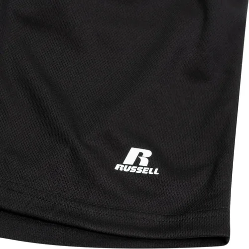 Vista 3 de Russell Athletic Pantalones cortos de baloncesto grandes y altos, pantalones cortos de gimnasio grandes y altos para hombre