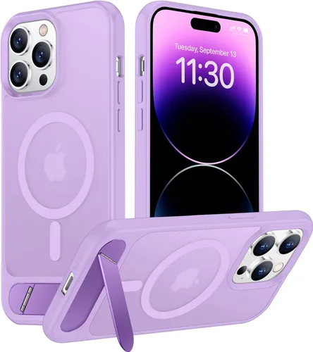 Vista 11 de Funda para iPhone 11 con compatibilidad magnética, [Soporte invisible incorporado][Compatible con MagSafe]