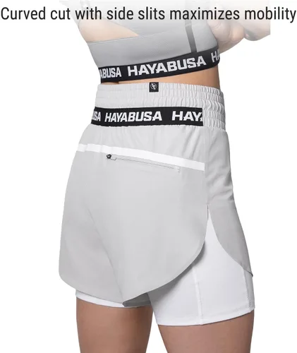 Vista 5 de Hayabusa Pantalones cortos de tiro medio para mujer