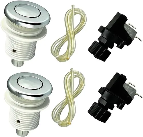 Vista 7 de Stainless Steel Air Switch Button 16A Wet Environment Safe