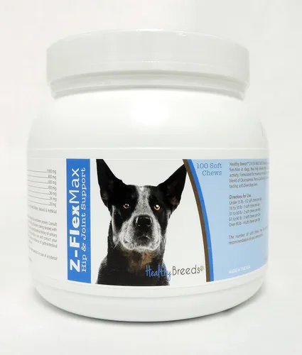 Vista 58 de Healthy Breeds Afghan Hound Z-Flex Max - Masticables suaves para cadera y articulaciones, 100