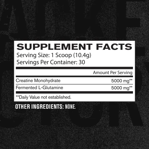 Vista 5 de Jacked Factory Creatina + glutamina - Suplemento de creatina con L-glutamina para recuperación muscular, crecimiento muscular, mayor fuerza