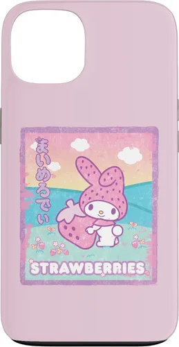 Vista 7 de Funda para iPhone 16 My Melody Strawberry Milk