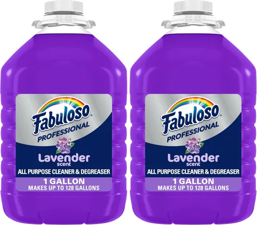 Vista 10 de Fabuloso Limpiador y desengrasante profesional multiusos - Lavanda, 1 galón (paquete de 1)
