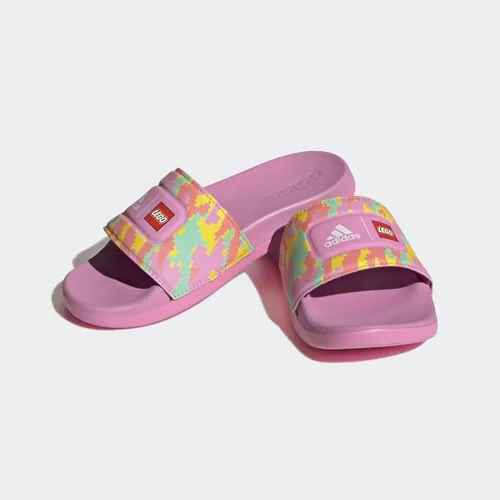 Vista 4 de adidas Sandalias Adilette x LEGO para niños