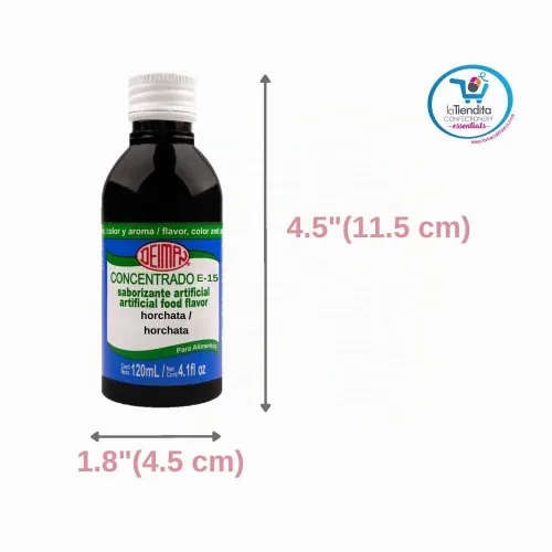 Vista 4 de Deiman Concentrado artificial de horchata aromatizante E-15 (4 fl oz)