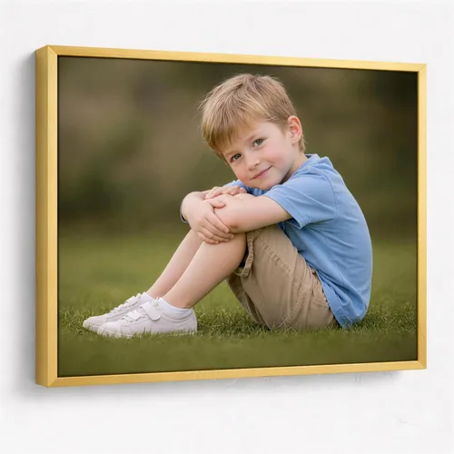 Vista 11 de Lienzo de foto personalizable con impresión y marco flotante profundo - Arte de pared envuelto en galería personalizada de tu imagen - Opciones