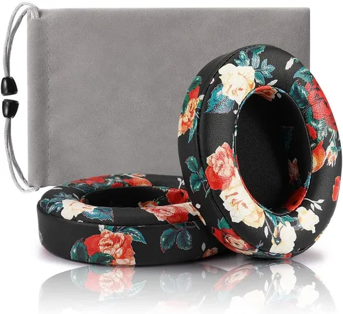 Vista 8 de Almohadillas de repuesto para auriculares, fundas para almohadillas compatibles con auriculares Beats Studio 2 y Studio 3 de Dr.DRE 1 par (negro)