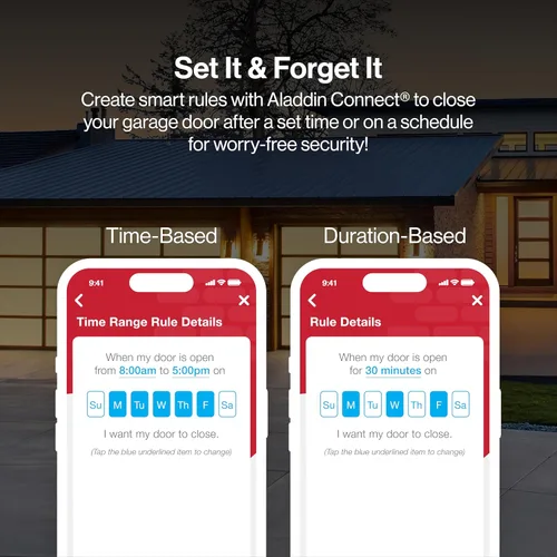Vista 11 de Genie Chain Glide Connect Essentials - Abridor inteligente de puerta de garaje, abridor de cadena fiable con iluminación LED, compatible con Alexa