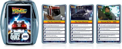 Vista 2 de Juego de cartas Back to the Future Top Trumps Quiz