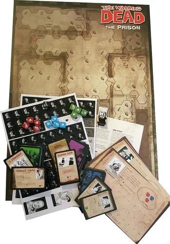 Vista 4 de The Walking Dead: The Prison - Juego de mesa