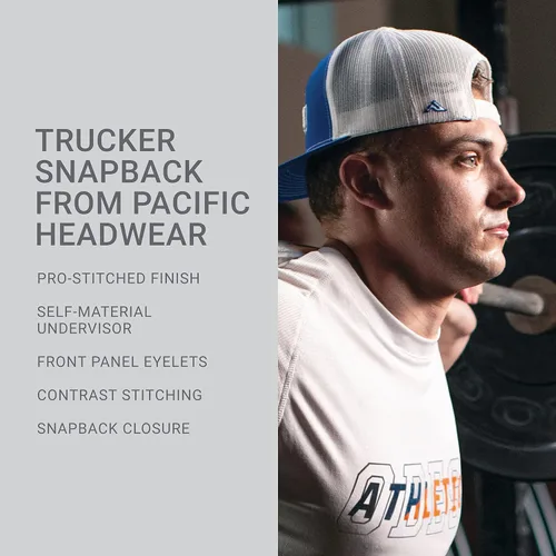 Vista 6 de Pacific Headwear D-Series Trucker Snapback Gorra