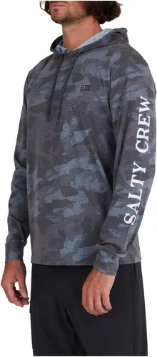 Vista 4 de Salty Crew Deckhand Hood Tech Tee - Hombre
