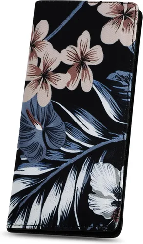 Vista 94 de HUA ANGEL Billetera ultra delgada para mujer, con bloqueo RFID, tarjetero de crédito, plegable, largo, hebilla magnética, billete para mujer, Owl
