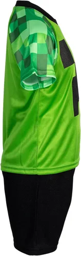Vista 6 de Minecraft Camiseta estampada transpirable y pantalones cortos de malla transpirable de Mob Enemy