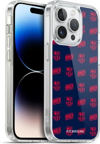 Vista 144 de Head Case Designs Funda de gel suave con licencia oficial del FC Barcelona Barca Crest Graphics [protección de grado militar] compatible con Apple