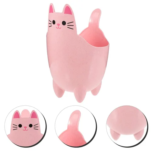 Vista 9 de Cabilock Mini basurero de escritorio, cubo de basura, mini bote de basura, lindo cubo de basura pequeño con tapa, cubo de basura de mesa de mesa