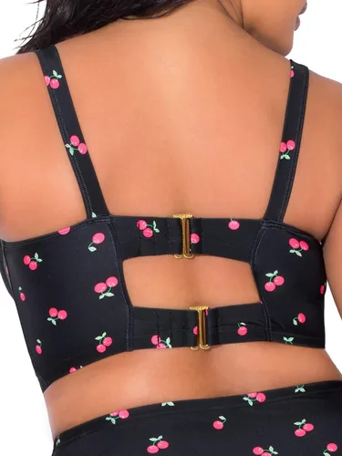 Vista 2 de Smart & Sexy - Top de bikini extra grande con varillas largas forradas para mujer