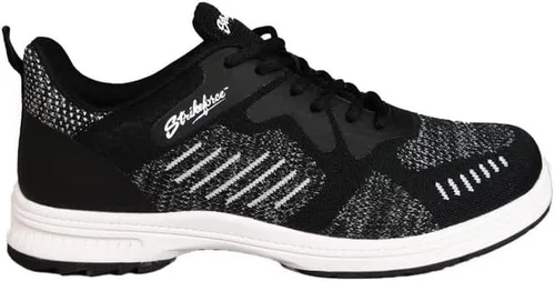 Vista 2 de KR Strikeforce Zapatos de bolos para mano derecha de capitán negrogrisblanco