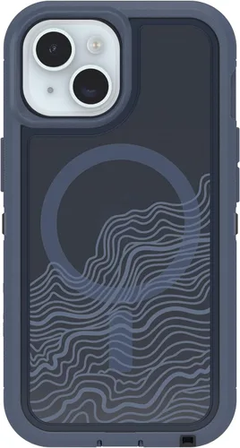 Vista 8 de OtterBox Funda transparente para iPhone 17e, 16e, 15, 14 y 13 Defender Series XT, lado oscuro (negro/transparente), sin pantalla, resistente, a