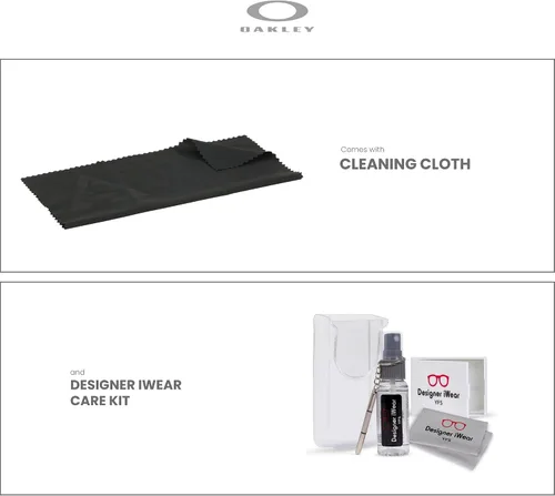 Vista 6 de Oakley Original Holbrook XL OO9417 Replacement Lenses Bag+ Bundle Microfiber Pouch -FRAMES NOT INCLUDED