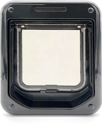 Vista 3 de Cat Mate Rotary 4-Way-Locking Cat Flap (358) - Versatile Lockable Door for Small to Average-Sized Cats, for Single/Multiple Glazing, UPVC, Wall and