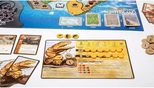 Vista 5 de Greater Than Games Horizons of Spirit Island Juego de mesa de estrategia cooperativa 1 a 3 jugadores 90+ minutos A partir de 14 años