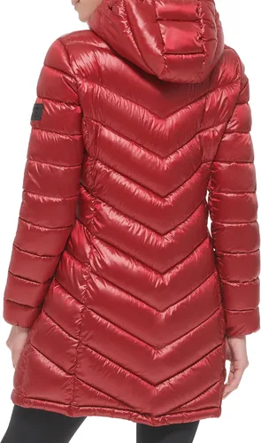 Vista 3 de Calvin Klein Chaqueta ligera y casual con acolchado Chevron para mujer