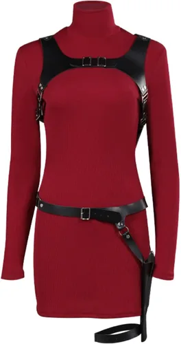 Vista 2 de RE4 Remake Ada Wong - Arnés de hombro ajustable para arma, accesorio para disfraz de Halloween, cosplay