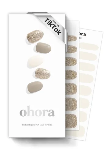 Vista 10 de ohora Tiras de uñas de gel semicuradas (N Clean Girl), color rosa, gelatina, funciona con cualquier lámpara UV/LED, calidad de salón, larga