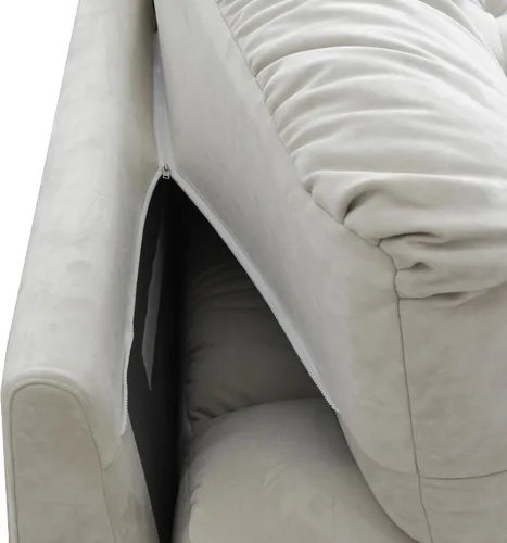 Vista 7 de Sofás seccionales cómodos de 89 pulgadas, sofá biplaza con 2 almohadas, sofá minimalista, sofá moderno para sala de estar, apartamento, dormitorio