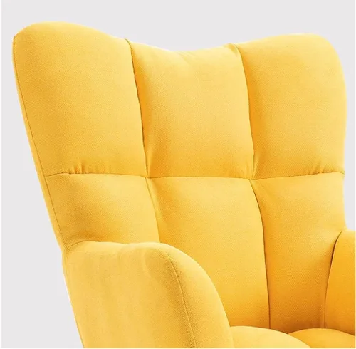 Vista 5 de Silla ergonómica de oficina giratoria para escritorio, altura ajustable, con reposabrazos, cómodas sillas ejecutivas