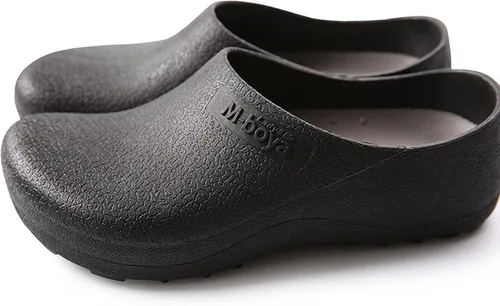 Vista 2 de FLIOZY Zapatos de chef para hombre, antideslizantes, impermeables, zapatos de trabajo para enfermería, zapatos de jardín para hospital, jardín