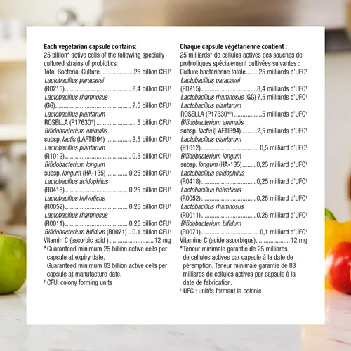 Vista 4 de Probiótico diario para mujeres 25 mil millones