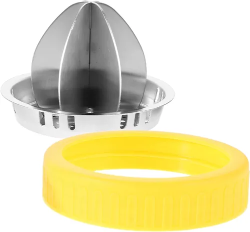 Vista 10 de Cabilock Manual Stainless Steel Citrus Juicer with Ergonomic Handle Efficient Hand Press Juicer for Lemons and Oranges Easy to Clean Dishwasher Safe