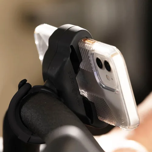 Vista 7 de Soporte de teléfono de silicona mejorado compatible con accesorios de bicicleta Peloton - Soporte para teléfono celular para bicicleta de ejercicio