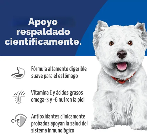 Vista 5 de Hill's Science Diet Alimento seco para perros con estómago y piel sensible
