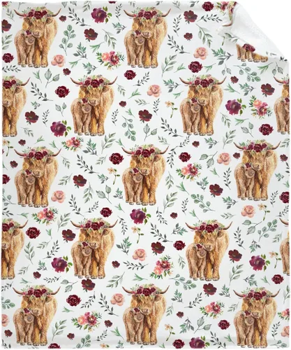 Vista 12 de Manta de franela de vaca para regalo, ultra suave y acogedora, manta de forro polar ligera y mullida, manta de felpa cálida para sofá, cama, 30 x 40