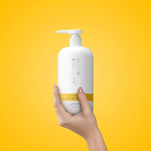 Vista 4 de PHILIP KINGSLEY Acondicionador sin peso para culturismo Acondicionador voluminizador para cabello corto, fino, fino, plano, Flyaway Hidrata