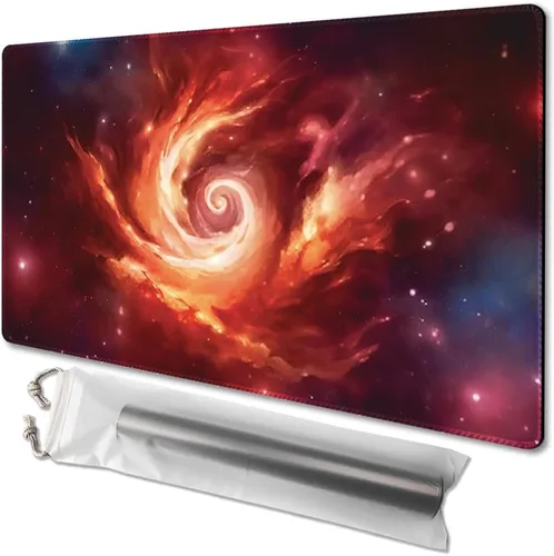 Vista 32 de MTG - Tapete de juego de tamaño 24 x 14 pulgadas, impresión antideslizante, ideal para entusiastas de los juegos de cartas, tapete de juego TCG