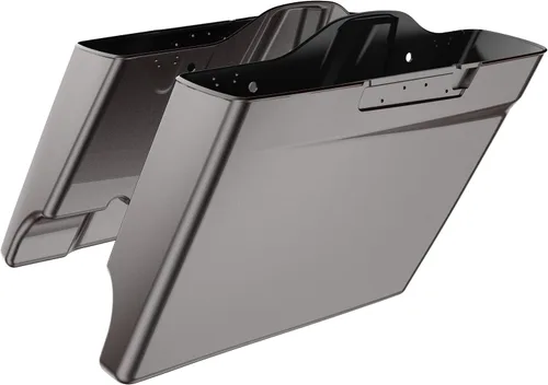 Vista 42 de Alforjas extendidas para Harley Touring Street Glide, Electra Glide, Road Glide 2014-2023 (whisky ámbar)