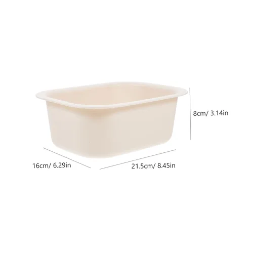 Vista 2 de Lavabo portátil para cambiador, bañera de agua gruesa para una fácil limpieza, diseño ligero de ahorro de espacio para baño y cambios de pañales