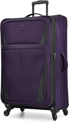Vista 11 de U.S. Traveler Aviron Bay - Equipaje extensible con ruedas giratorias, Color verde azulado.), US08125E23