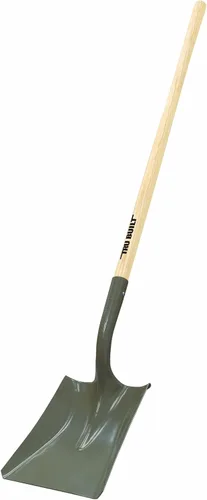 Vista 5 de Truper 31197 Tru Tough - Pala corta de punta cuadrada con mango en D de 19 pulgadas, madera de 19 pulgadas