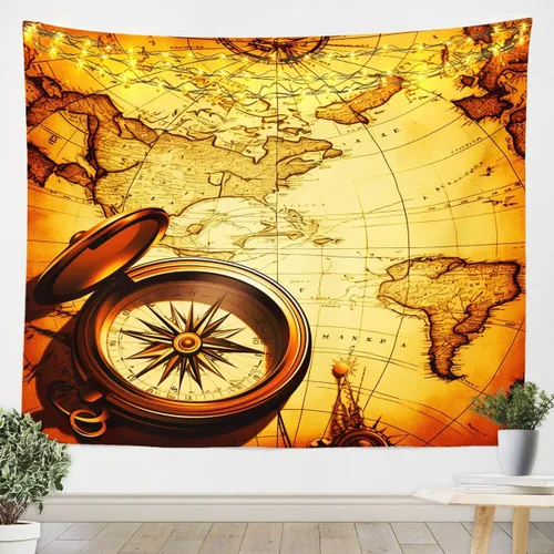Vista 40 de Tapiz de juegos para niños pequeños de 51 x 59 pulgadas, tapices de decoración de sala de juegos para adolescentes, consola de juegos para niños