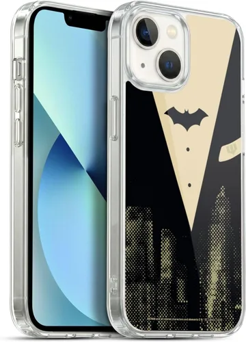 Vista 71 de Head Case Designs Officially Licensed Batman DC Comics Alter Ego Bats Duality Gel Case [Military Grade Protection] Compatible with Apple iPhone 7