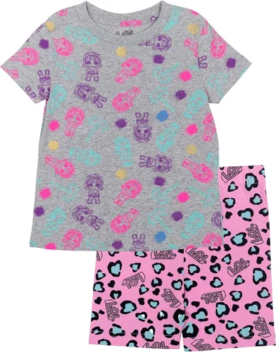 Vista 5 de L.O.L. Surprise! Conjunto de camiseta y pantalones cortos de manga corta para bicicleta