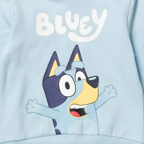 Vista 4 de Bluey Bingo - Sudadera con capucha y forro polar para niños pequeños